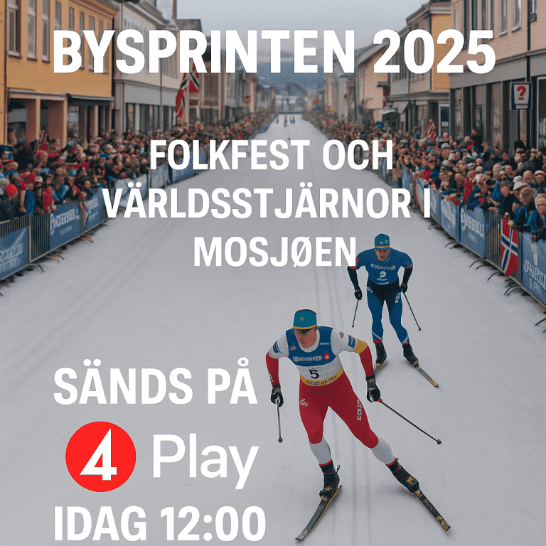 Bysprinten 2025 – Folkfest och världsstjärnor i Mosjøen