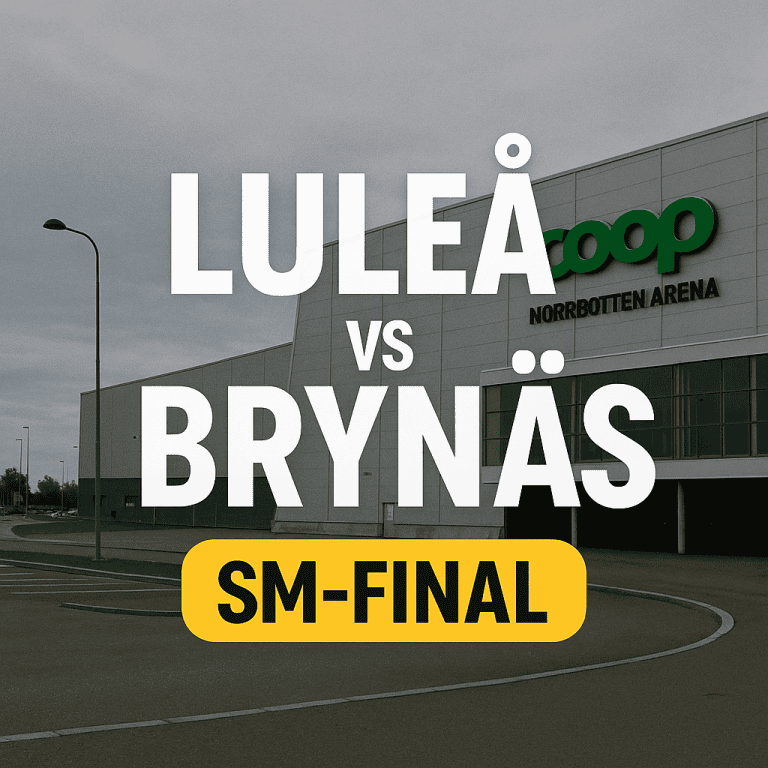 Matchdags i Norrbotten – Luleå jagar guldläge mot Brynäs