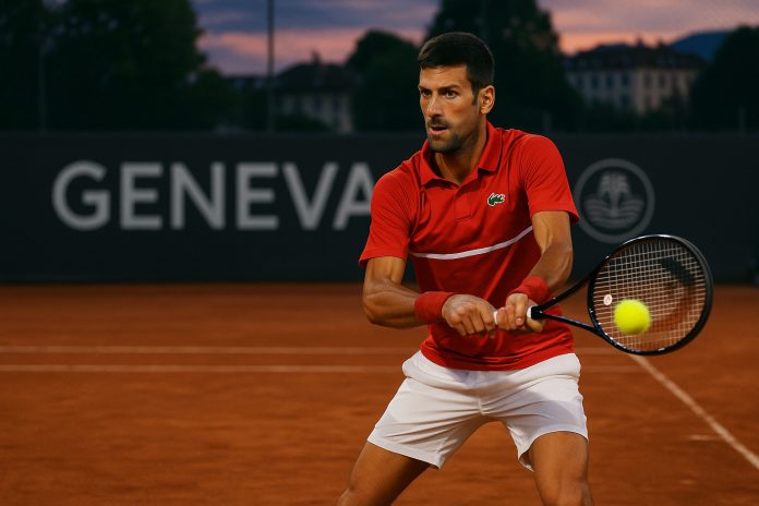 Novak Djokovic spelar kvartsfinal i Genève på sin 38-årsdag den 22 maj 2025