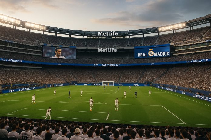 Real Madrid spelar match i Klubblags-VM 2025 på fullsatt arena