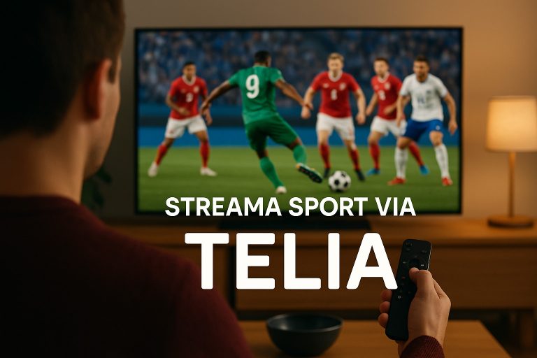 Streama sport via Telia – Komplett guide 2025