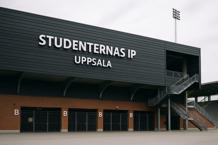 Studenternas IP i Uppsala inför matchen Sirius Mjällby