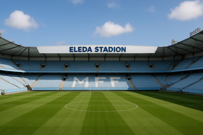 Malmö FF spelar sina hemmamatcher i Europakvalet 2025 på Eleda Stadion