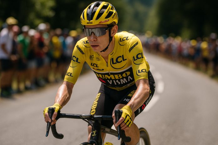 Jonas Vingegaard i Tour de France 2025