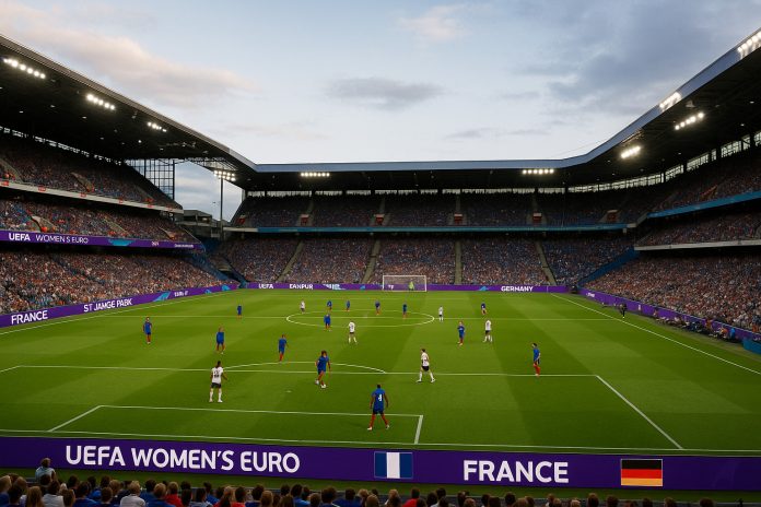 Frankrike Tyskland tv – match i damernas EM 2025