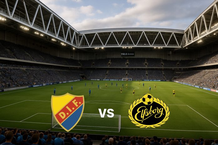 Djurgården mot Elfsborg i Allsvenskan
