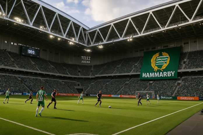 Hammarby mot Brommapojkarna i Allsvenskan 2025