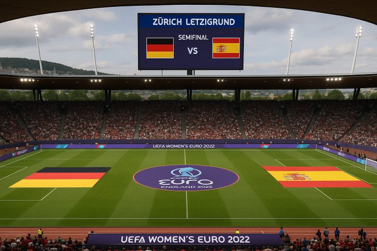 Tyskland – Spanien: tv, stream och allt inför semifinalen i EM 2025