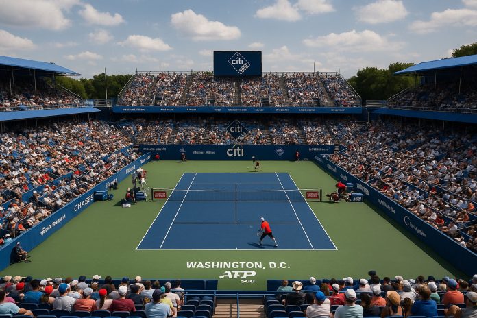 Tennis i Washington under ATP 500-turneringen 2025