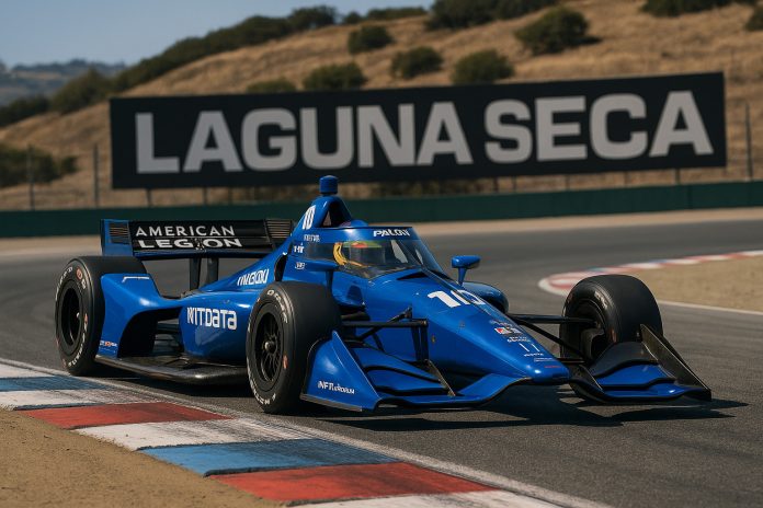 Alex Palou på Laguna Seca – Inför IndyCar Laguna Seca