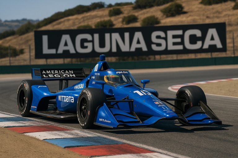 Inför IndyCar Laguna Seca – Palou i pole och svenskarna jagar bakifrån