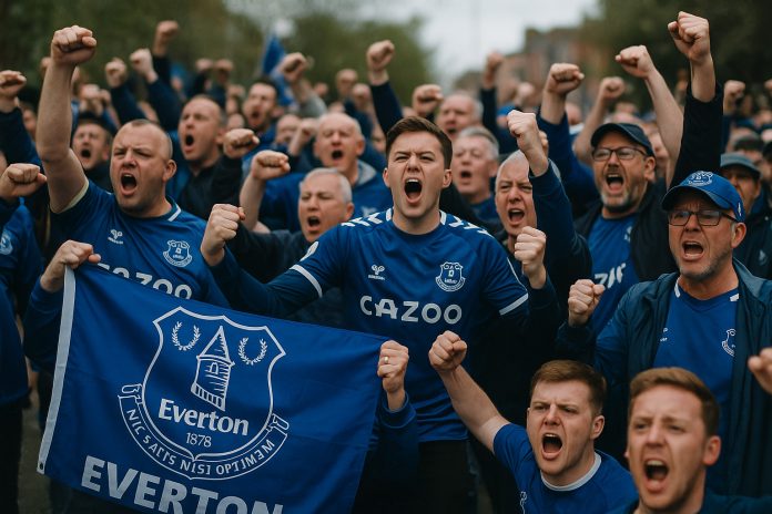 Everton är laddade inför dagens match.