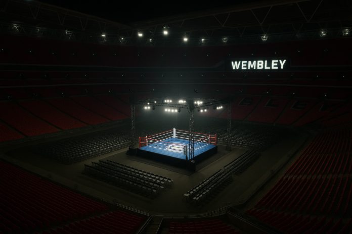 Usyk Dubois tv - Wembley är redo för match.