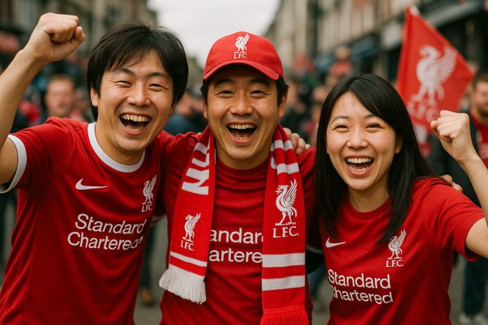 Liverpool Yokohama tv – japanska fans inför matchen