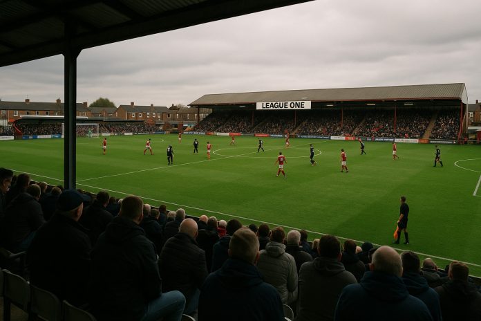 League One i helgen – match på brittisk arena med fullsatta läktare