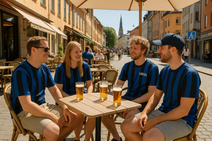 Sirius Öster tv – supportrar i Uppsala inför matchen