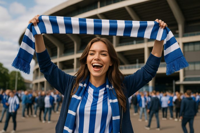 GAIS IFK Göteborg tv – publik inför matchen på Gamla Ullevi