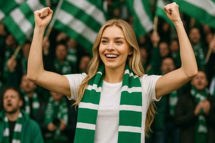 Sport på tv 14 augusti – Hammarby-supporter firar på läktaren