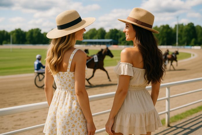 V75 Åby Stora Pris 2025 – publik vid travbanan