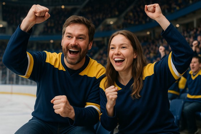 HV71 Oskarshamn träningsmatch 2025