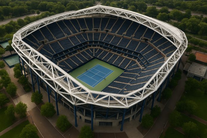 Novak Djokovic mot Carlos Alcaraz i US Open-semifinal 2025