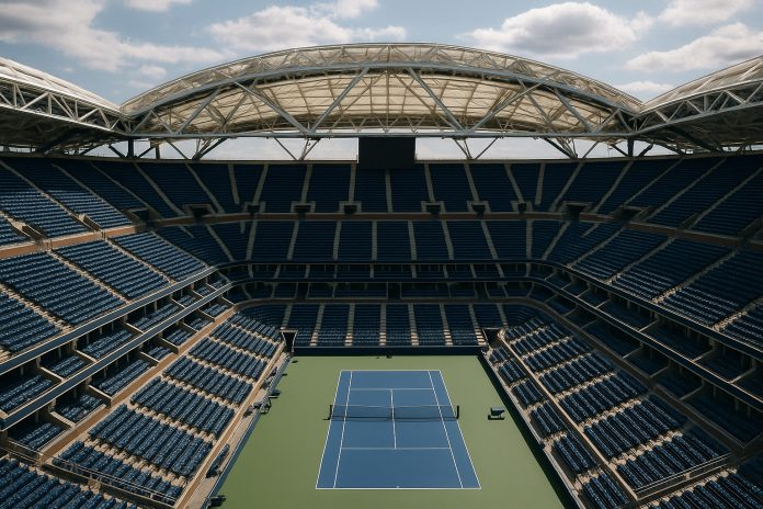 Aryna Sabalenka mot Amanda Anisimova i US Open-finalen 2025