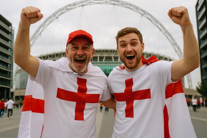 England mot Andorra i VM-kvalet 2025 på Villa Park