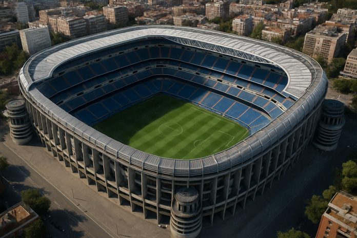Real Madrid mot Marseille i Champions League 2025 på Santiago Bernabéu