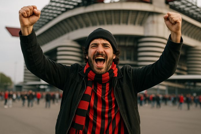 Milan mot Lecce i Coppa Italia på San Siro 2025